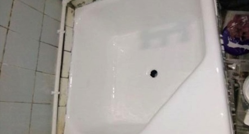 Обновление душевого поддона акрилом | Шушары